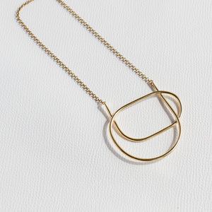 Brass Linya Necklace